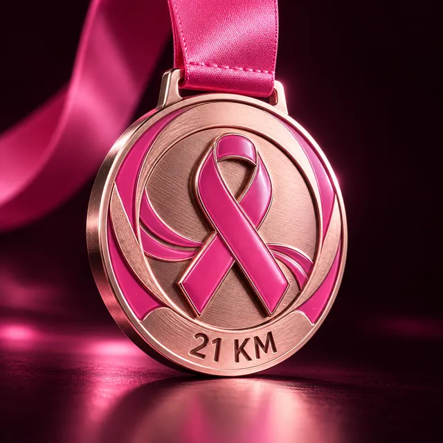 Concept 21 km medal